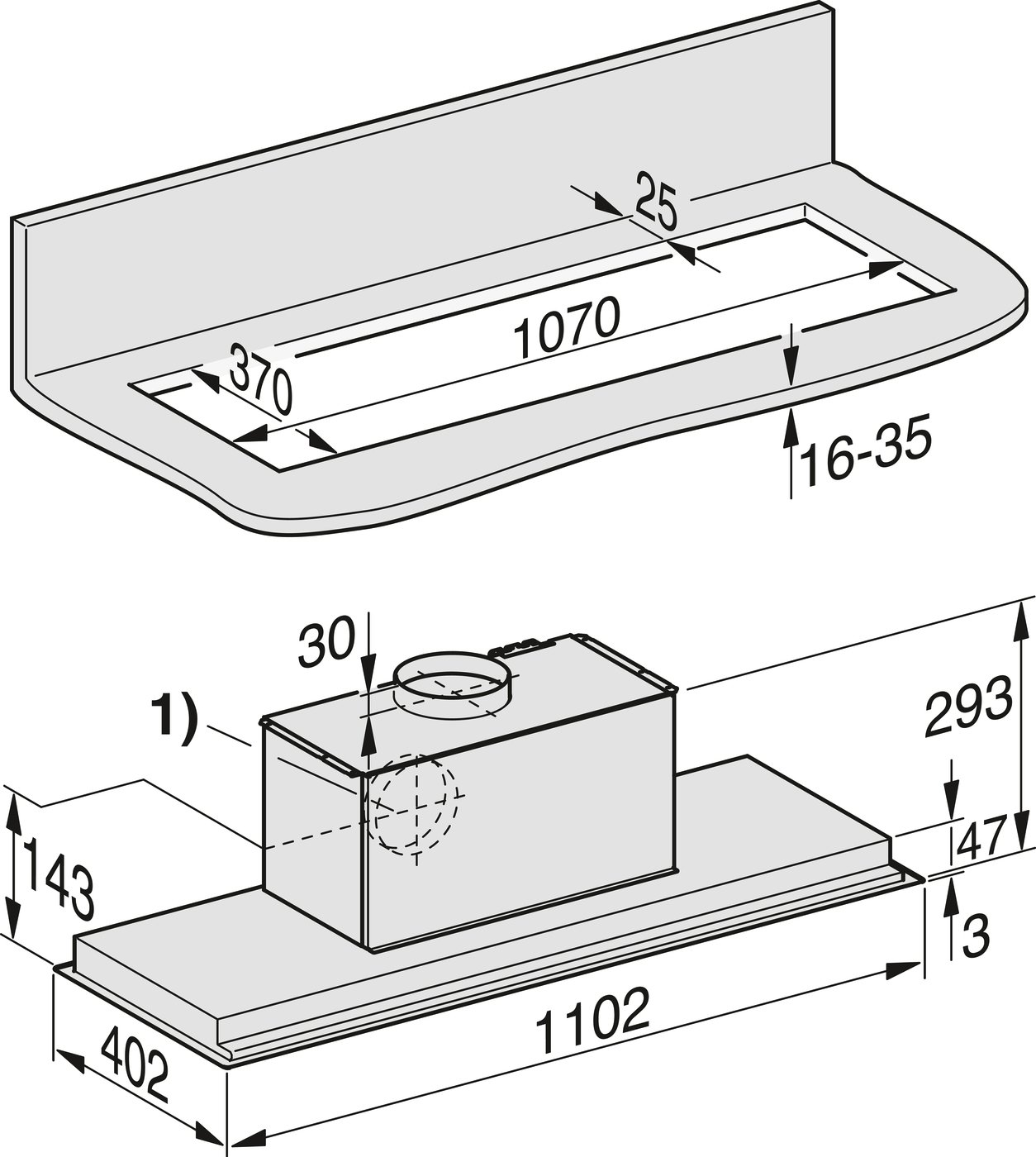 Витяжка DA 2518
