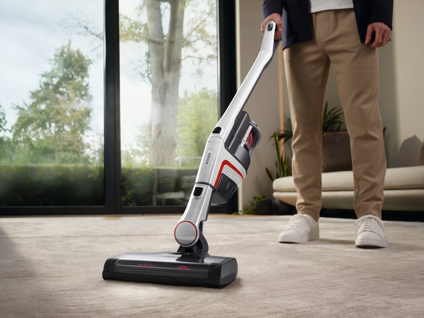 Пилосос SMUL1 01 TRIFLEX HX1 білий лотос, червоний