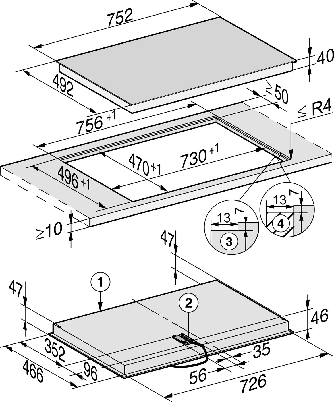 Варильна поверхня KM 6523 FL