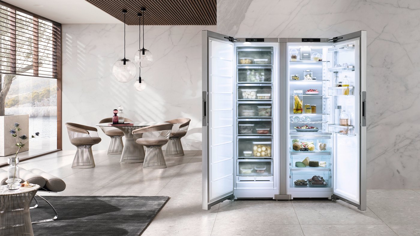 Холодильна камера KS 4887 DD нержавіюча сталь