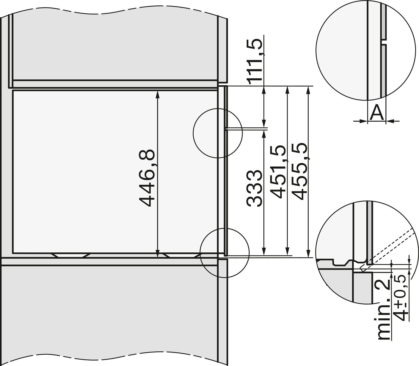 Парова шафа DGC 7440 HCX Pro чорний обсидіан матовий