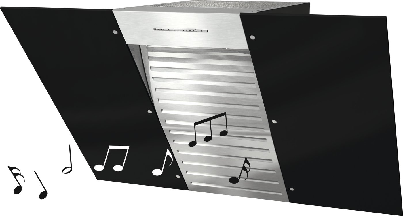 Витяжка DA 6096 W чорний обсидіан