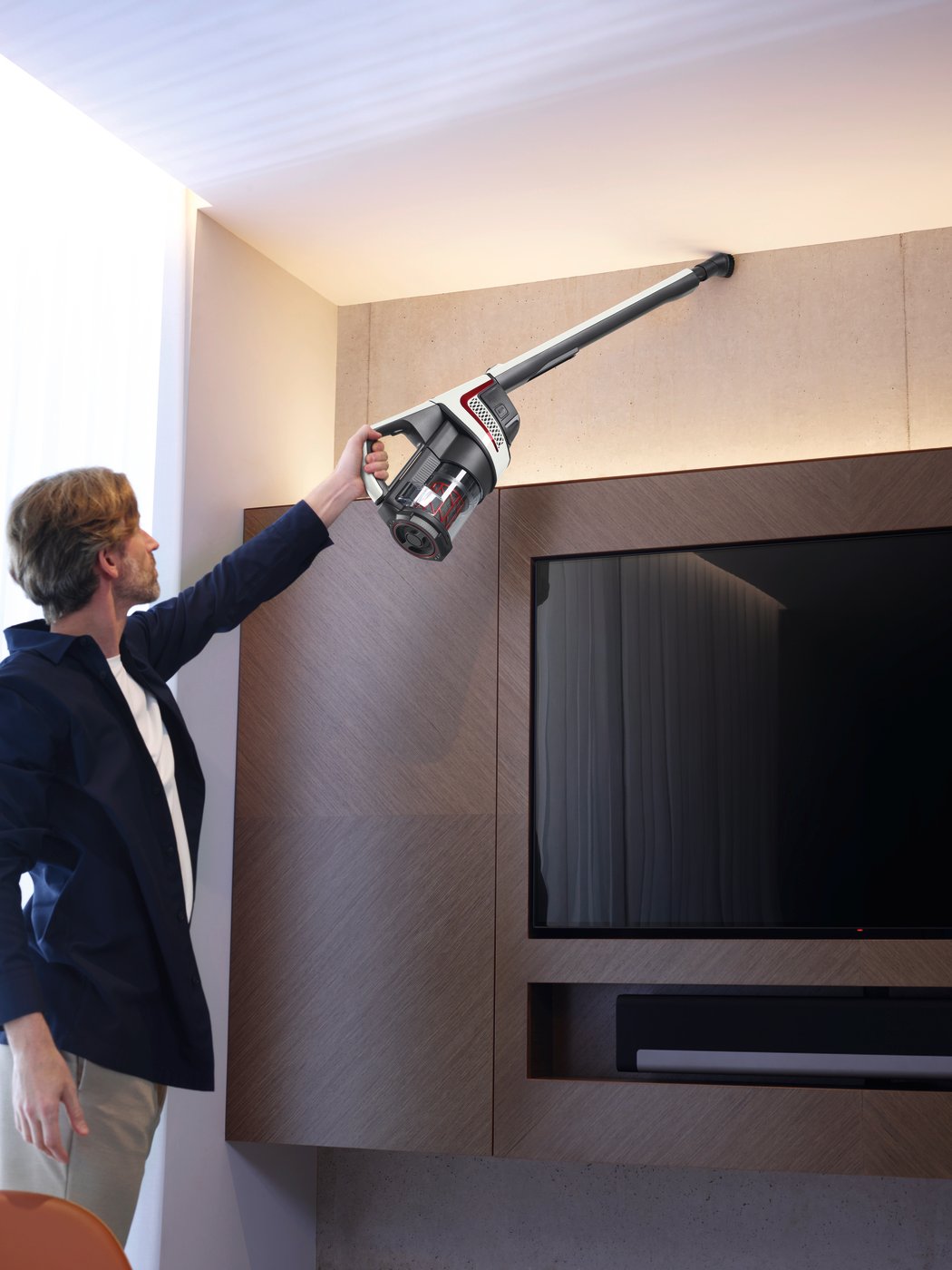 Пилосос SMUL1 01 TRIFLEX HX1 білий лотос, червоний