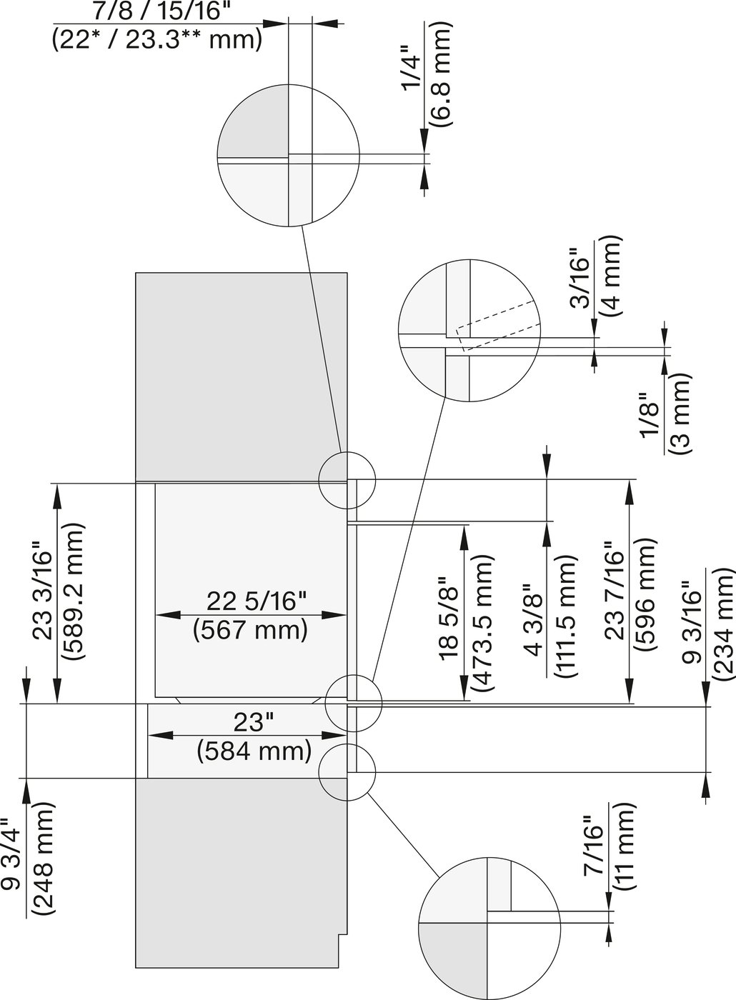 Парова шафа DGC 7860 HCX Pro графітово-сірий