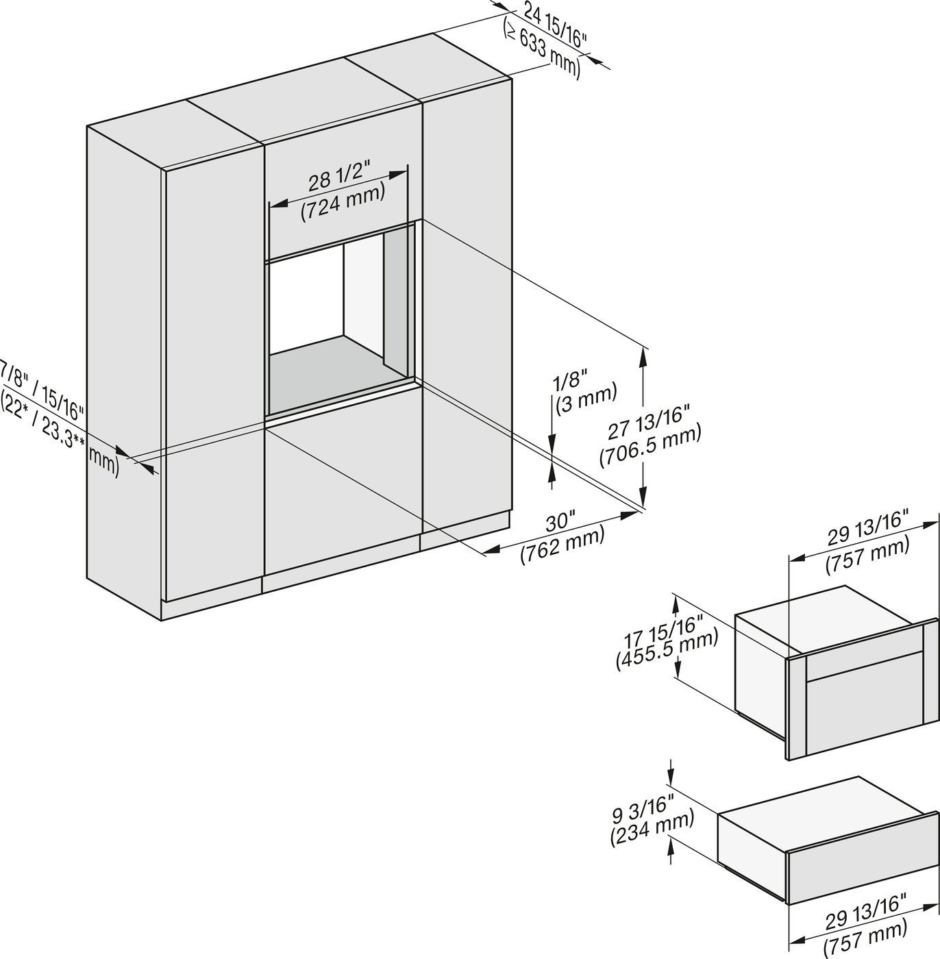 Парова шафа DGC 7440 HCX Pro чорний обсидіан матовий