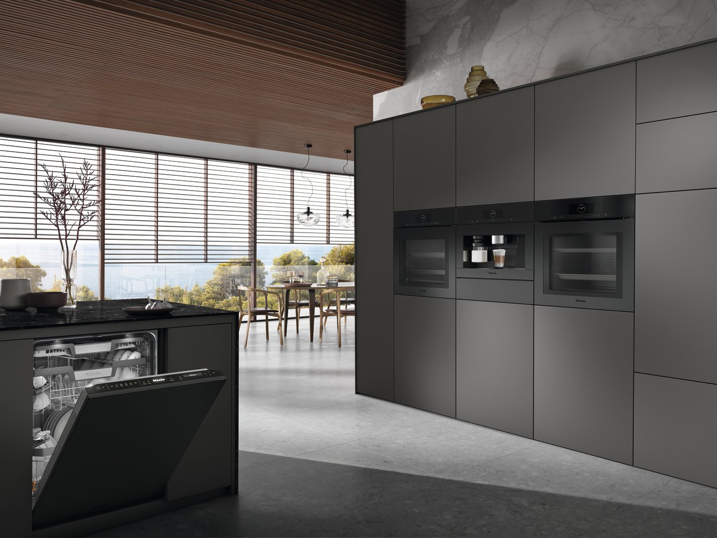 Духова шафа H 7860 BPX чорний обсидіан матовий