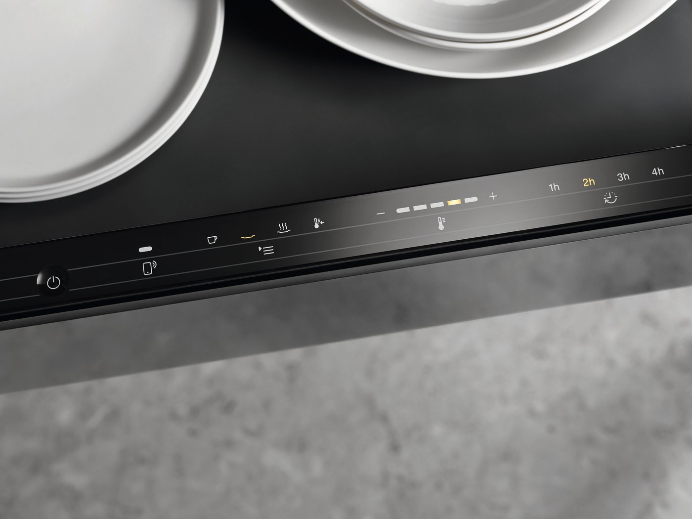 Підігрівач посуду ESW 7010 чорний обсидіан матовий