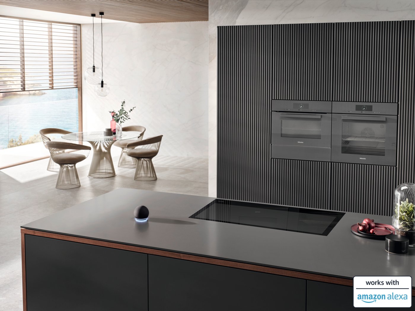 Парова шафа DGC 7860 HC Pro графітово-сірий