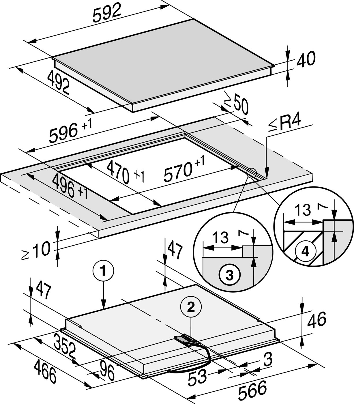Варильна поверхня KM 6520 FL