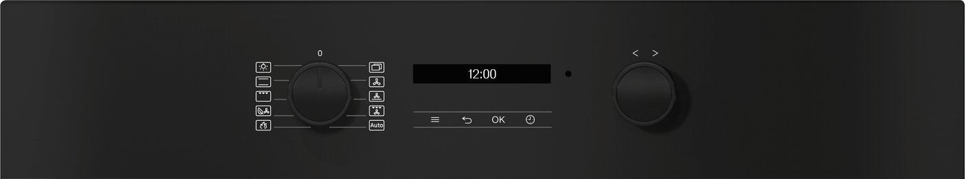 Духова шафа H 2861 BP чорний обсидіан