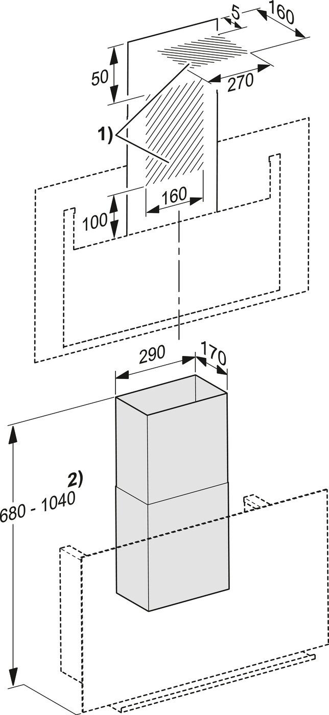 Витяжка DA 9092 W OBSW