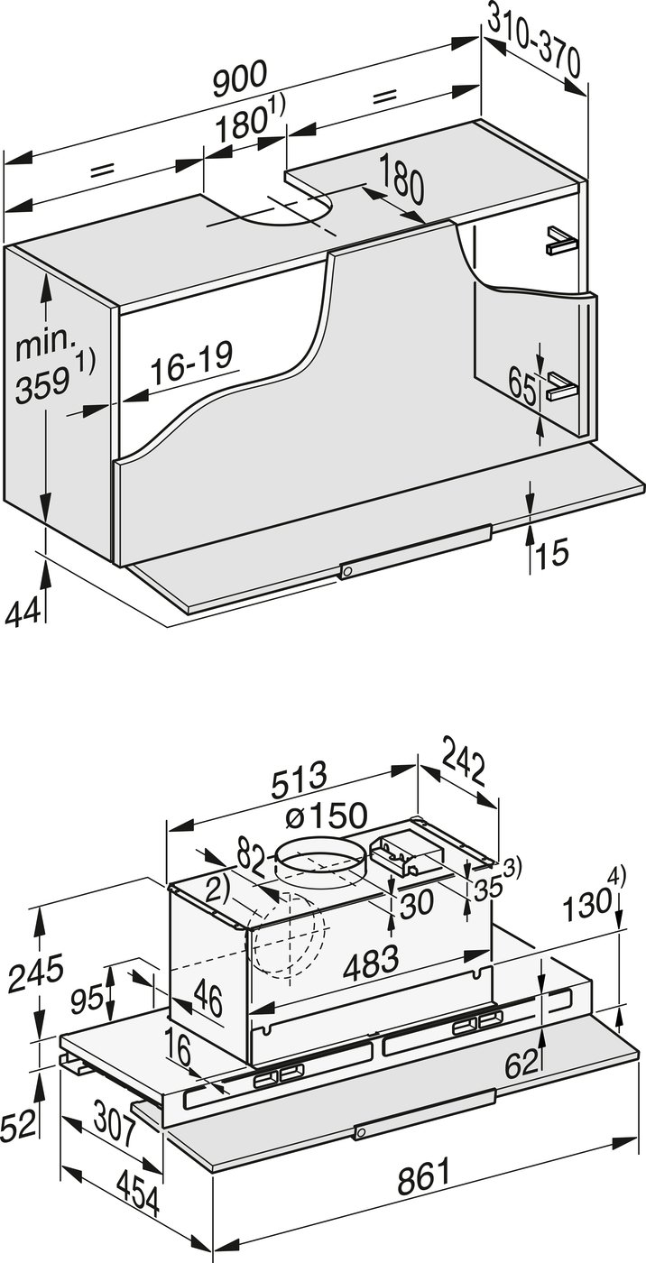 Витяжка DAS 8930