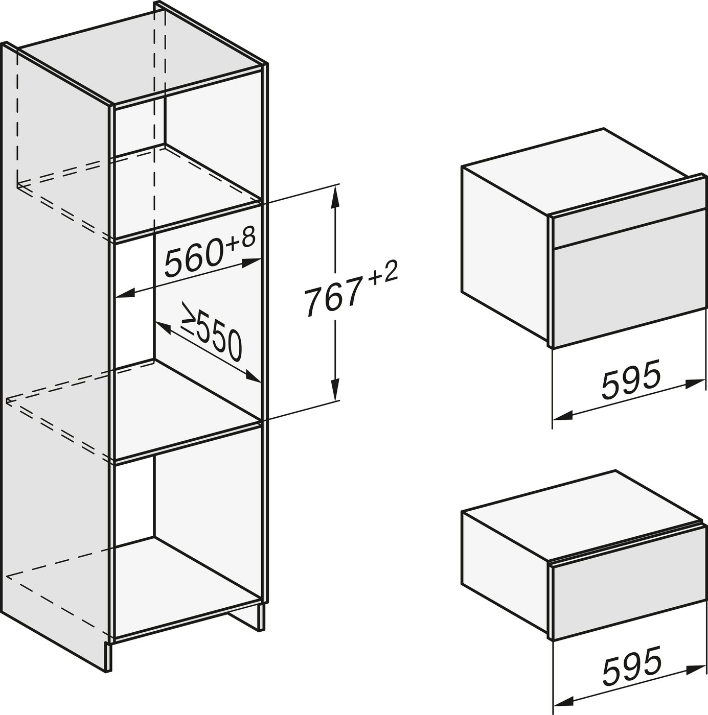 Парова шафа DGC 7440 HCX Pro графітово-сірий