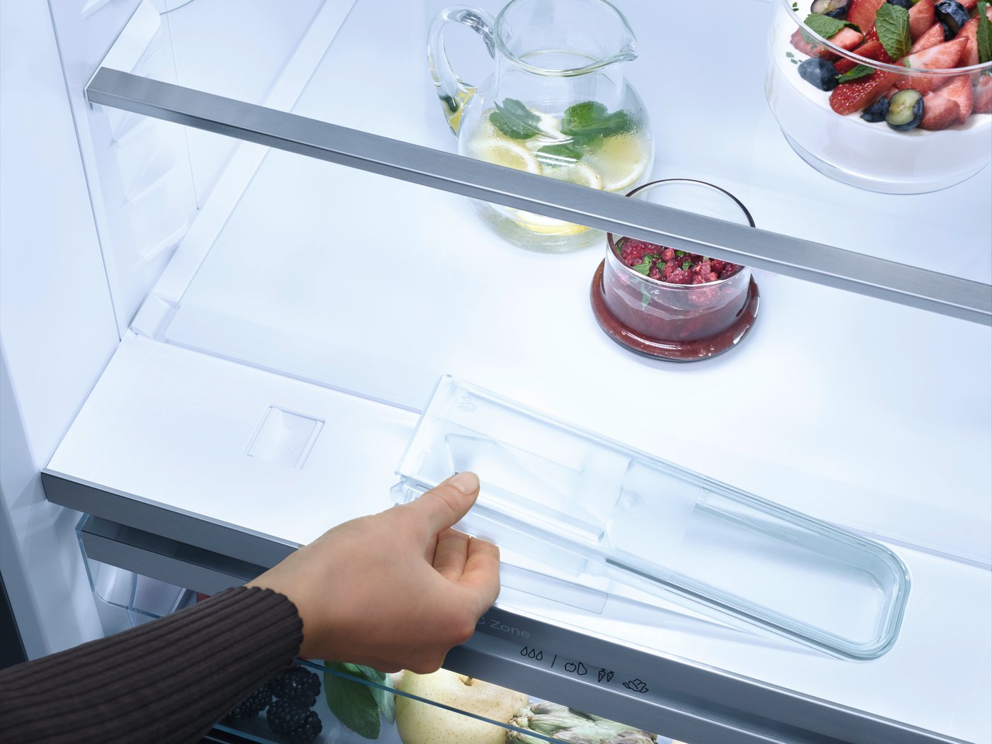 Холодильна камера KS 4887 DD нержавіюча сталь